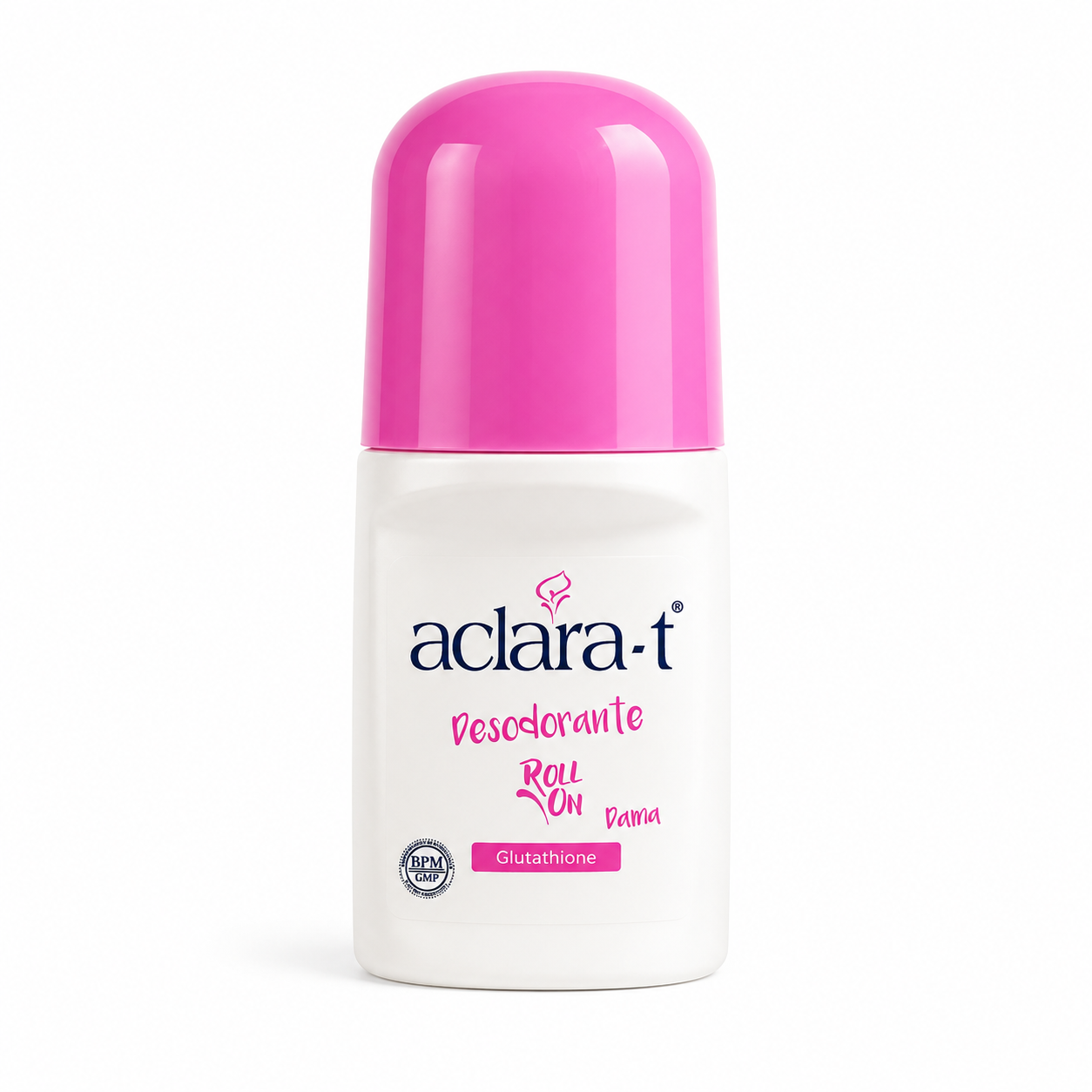 Desodorante roll-on aclarante Aclara-t con glutatión para dama